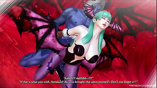 DARKSTALKERS / MORRIGAN: SEARCH FOR THE Immersed SOULS [CHOBIxPHO]